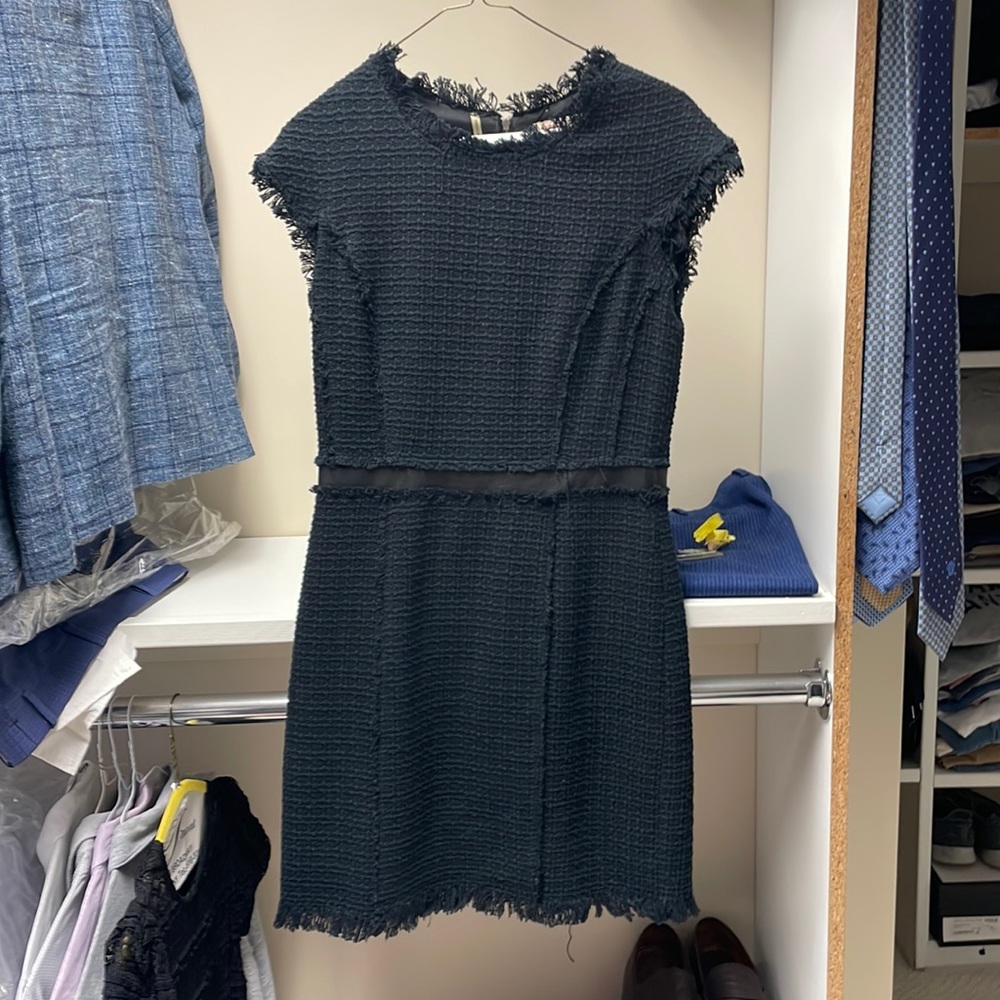 Black REBECCA TAYLOR cocktail dress size 6